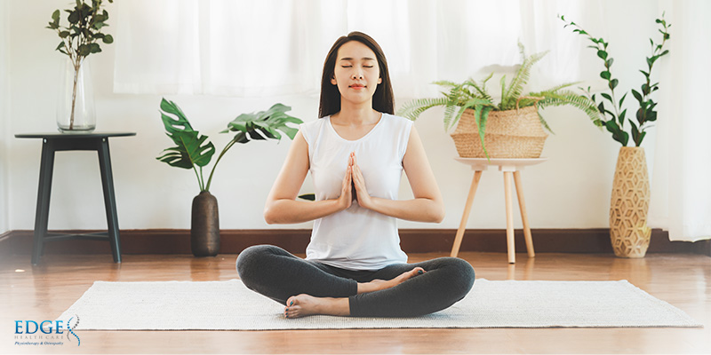 Woman Practicing Meditation