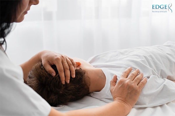 cranial osteopathy session