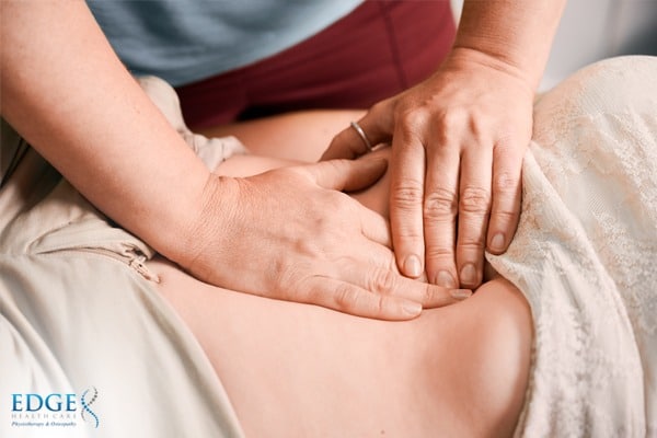 Bloating-visceral osteopathy