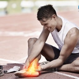Athlete In Pain After Suffering An Injury While Playing Sports