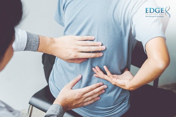 Physiotherapy Performing Manual Therapy On A Patient